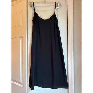 J Crew Black Strappy Sheath Dress, XXS